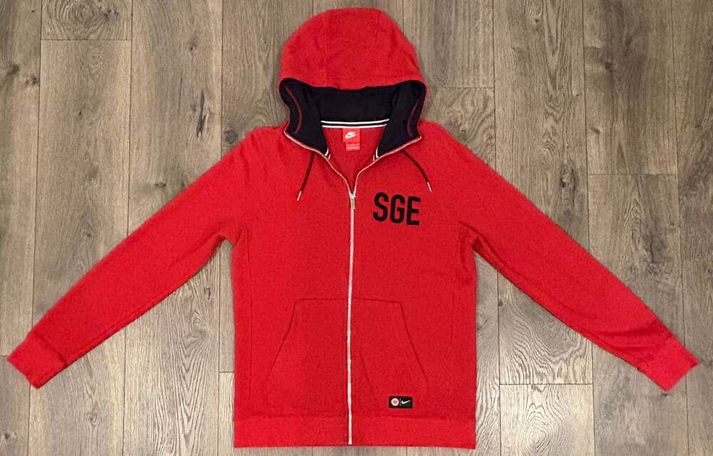 Nike SGE Full Zip Hoodie Red